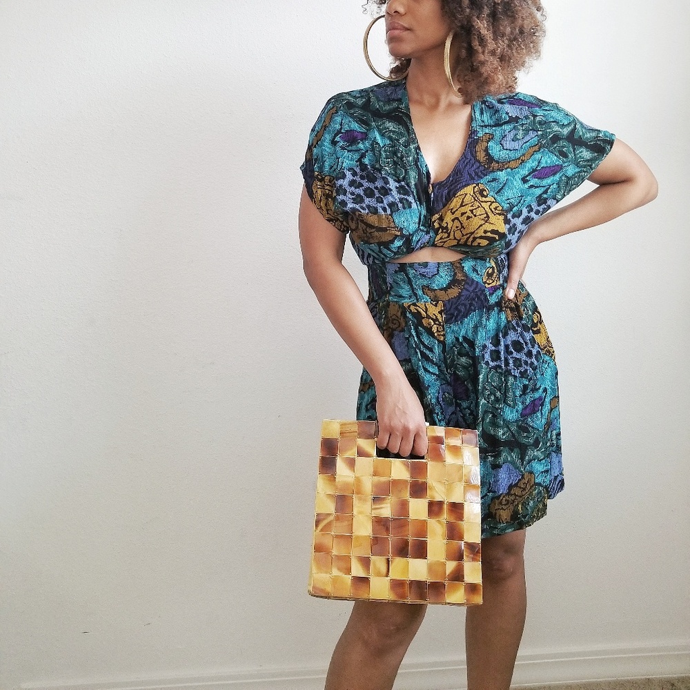VTG Handmade Tortoise Shell Bag - Picture 4 of 8